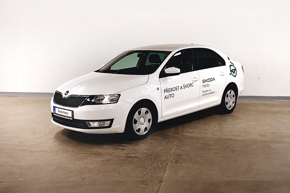 Náhradní vůz Škoda Handy pro handicapované