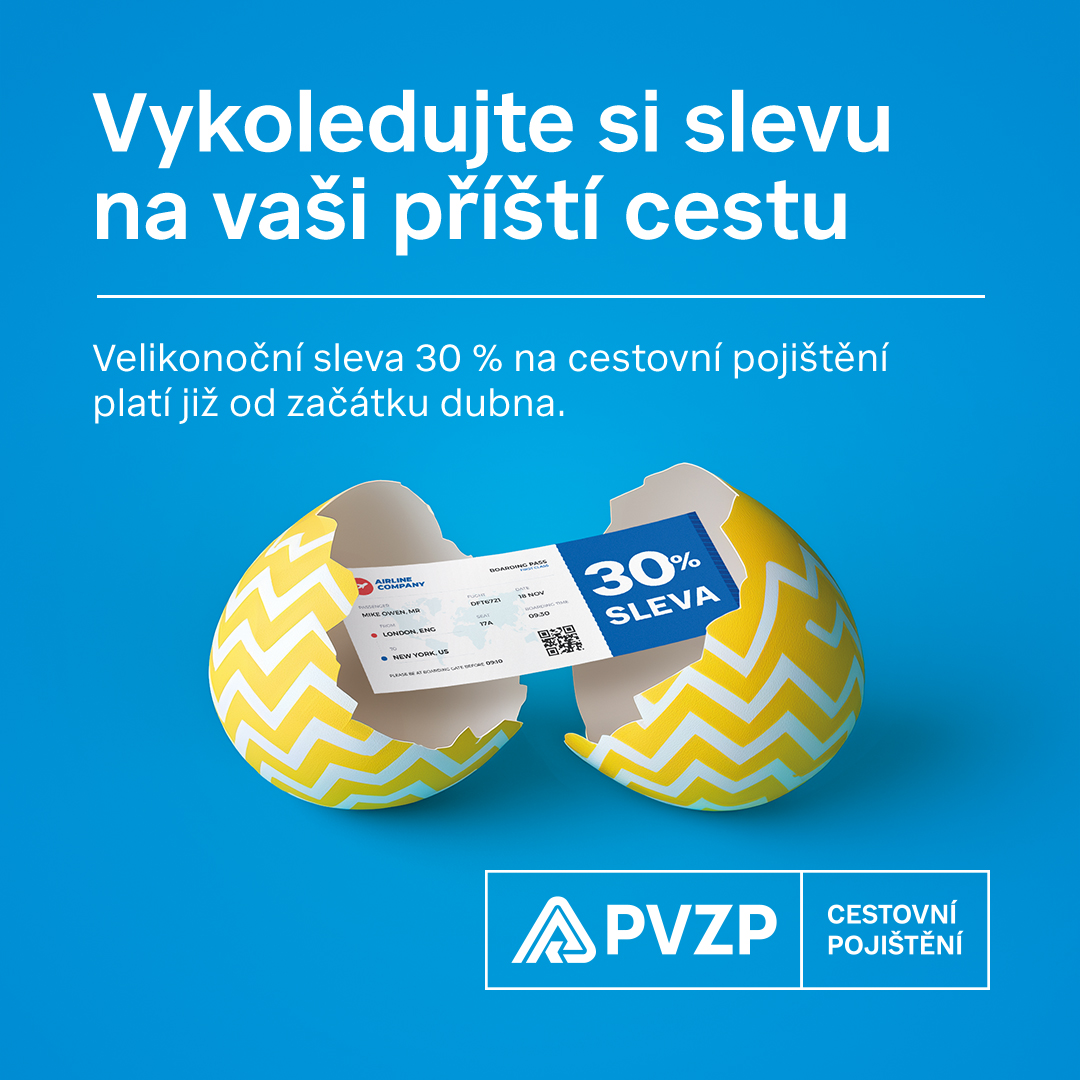 Vykoledovali jsme vám skvělou slevu 30 % na cestovní pojištění